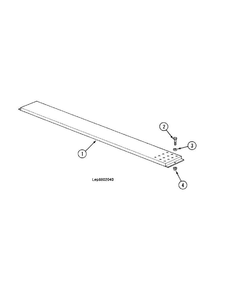 Схема запчастей Case 688C - (9C-8) - CATWALK (05.1) - UPPERSTRUCTURE CHASSIS/ATTACHMENTS