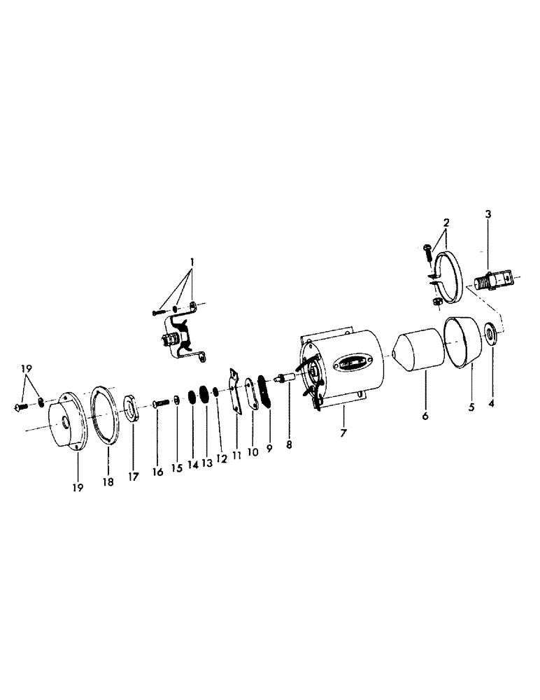 Схема запчастей Case 40EC - (I08) - DUAL FLOW ACTUATOR SOLENOID, * (USED ON UNITS WITH SERIAL (07) - HYDRAULIC SYSTEM