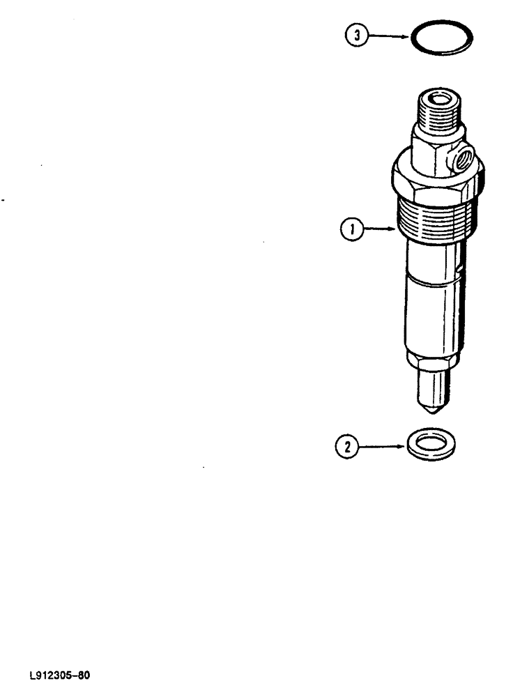 Схема запчастей Case 688 - (3-22) - FUEL INJECTION NOZZLE - 7 MM TIP, 4T-390 ENGINE (03) - FUEL SYSTEM