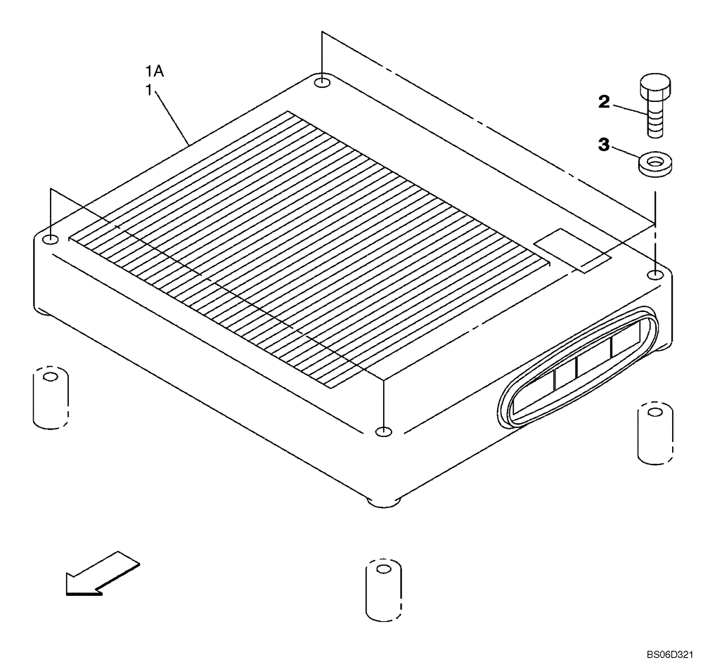 Схема запчастей Case CX800 - (04-09) - CONTROLLER (04) - ELECTRICAL SYSTEMS