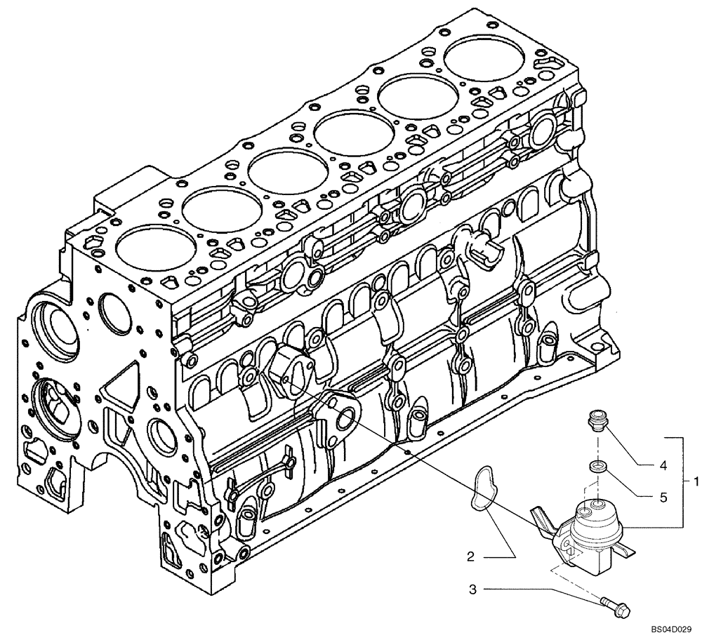 Схема запчастей Case 850K - (03-11) - FUEL PUMP (03) - FUEL SYSTEM