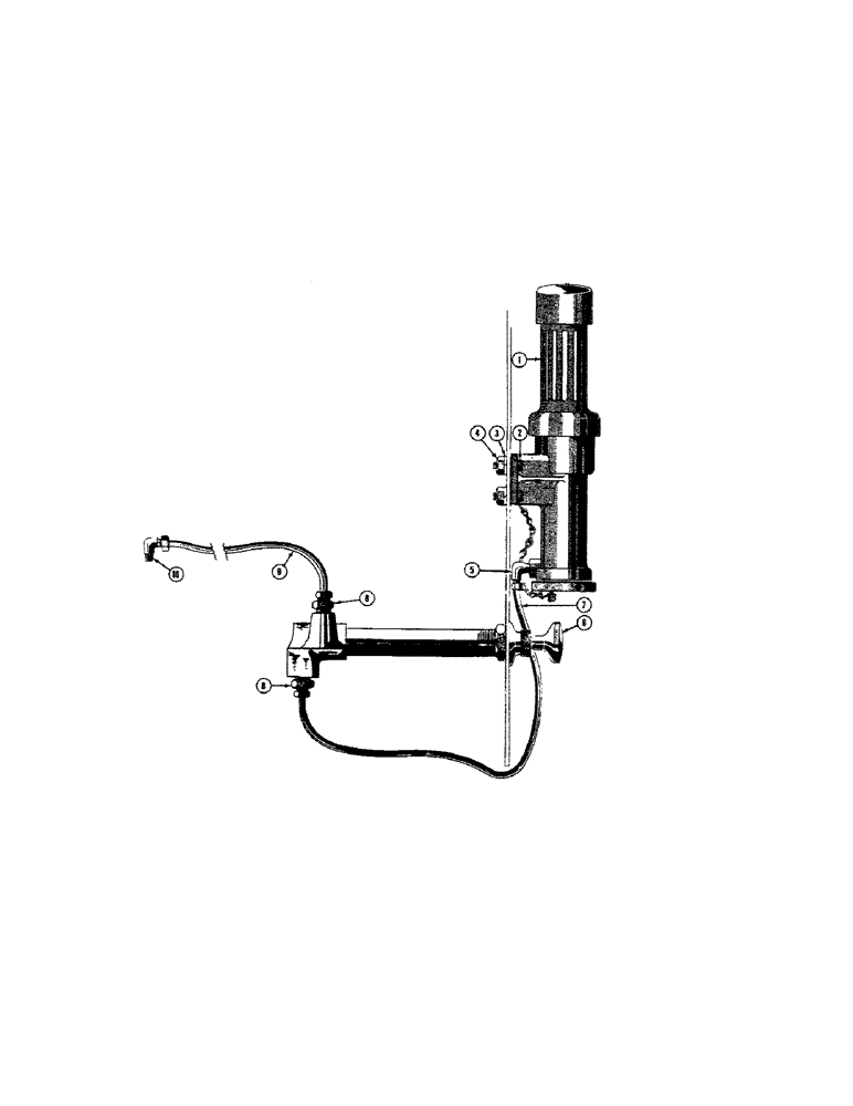 Схема запчастей Case 520 - (046) - COLD STARTING UNIT, DIESEL (01) - ENGINE