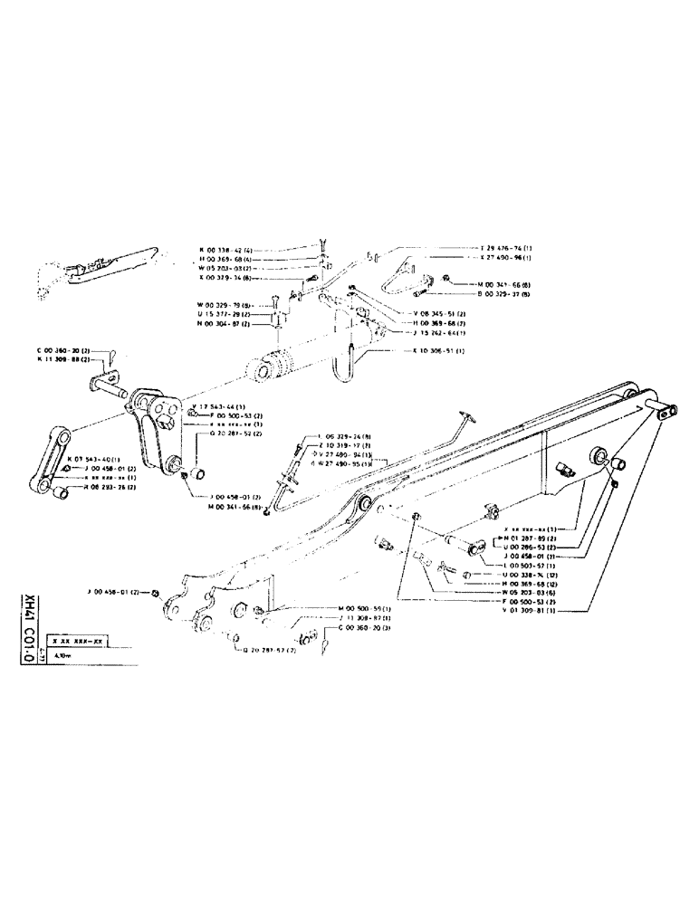 Схема запчастей Case 75P - (188) - NO DESCRIPTION PROVIDED (07) - HYDRAULIC SYSTEM