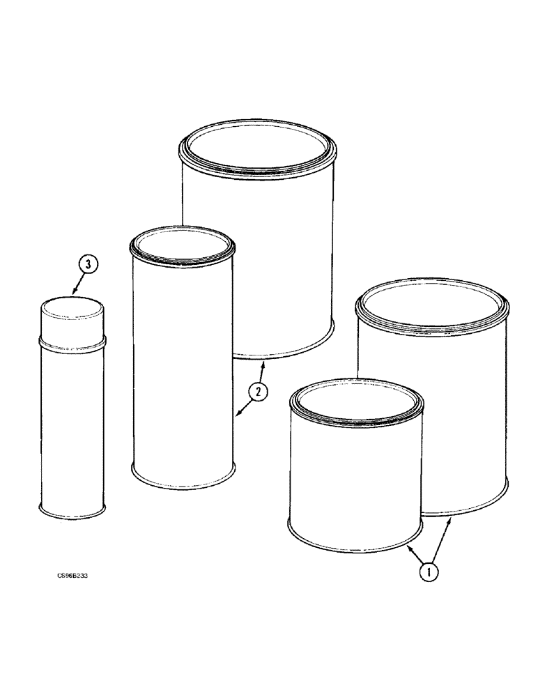 Схема запчастей Case 688BCK - (9F-26) - PAINTS, 688B CK (120301-120534, 120536-120547, 120549-120565) (05.1) - UPPERSTRUCTURE CHASSIS/ATTACHMENTS