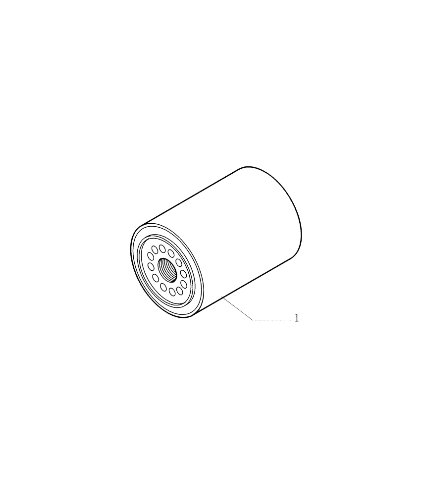 Схема запчастей Case 1850K LT - (0.329[01]) - FILTER - ENGINE COOLING SYSTEM (01) - ENGINE