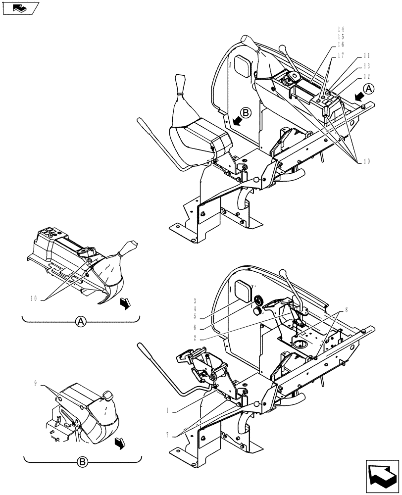 Схема запчастей Case CX27B ASN - (35.702.02) - CONTROLS, OPERATORS (35) - HYDRAULIC SYSTEMS