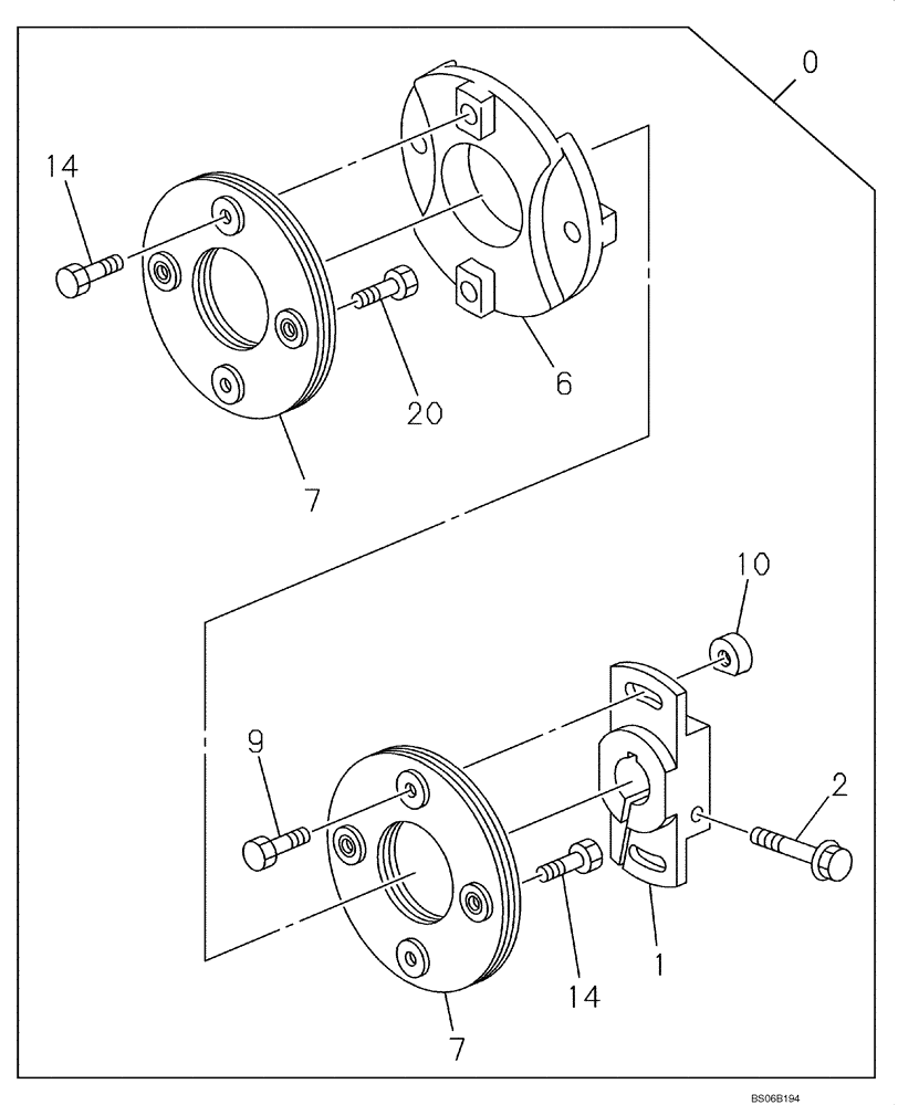 Схема запчастей Case CX800B - (03-08) - COUPLING - FUEL INJECTION PUMP (03) - FUEL SYSTEM