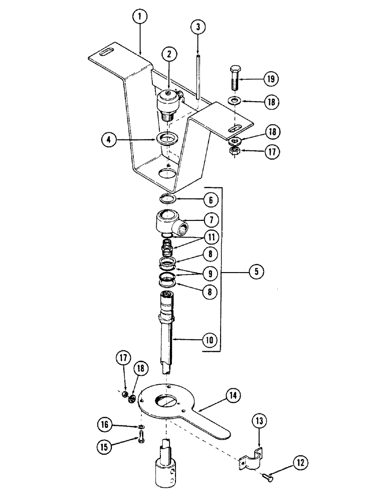 Схема запчастей Case 50 - (112) - INNER SWIVEL, (USED WITH TRACK BRAKE AND HI-LOW RANGE SHIFT) (SN. 6279926 AND AFTER) (35) - HYDRAULIC SYSTEMS