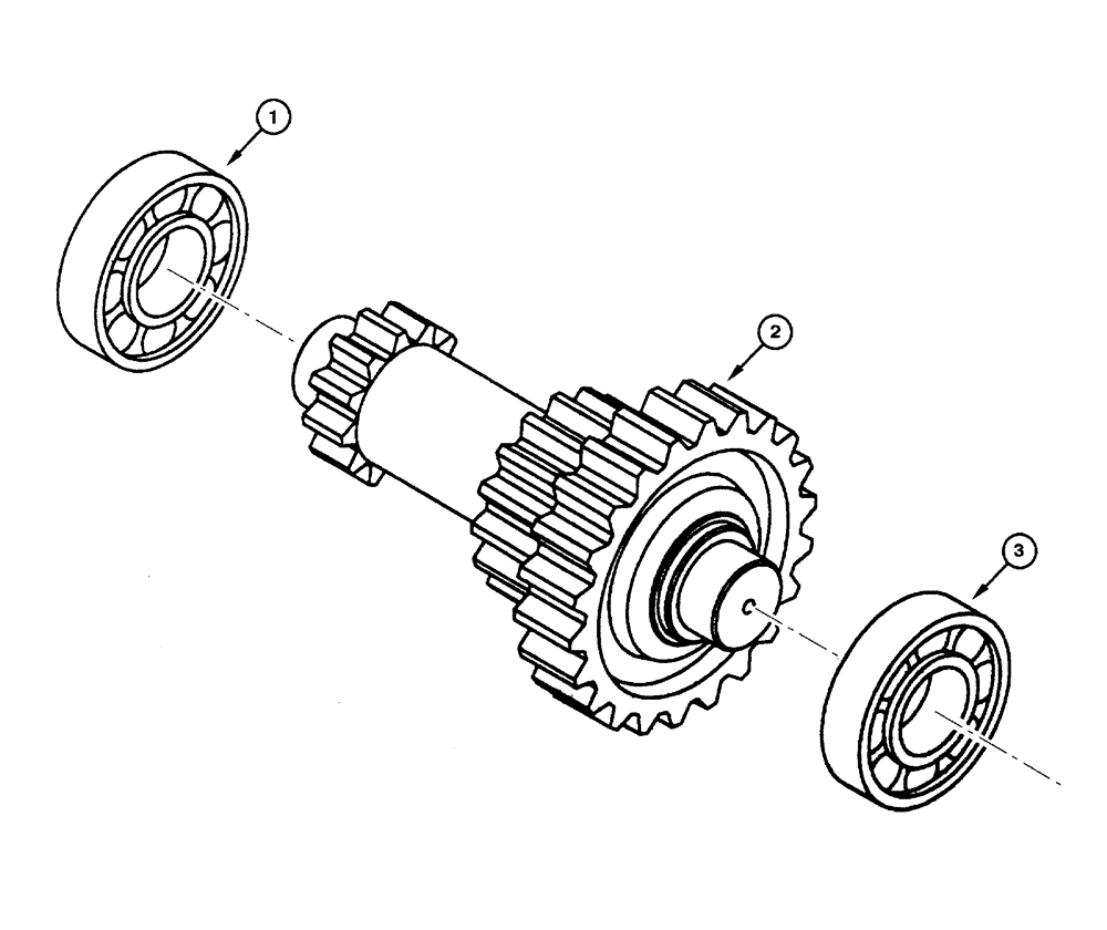 Схема запчастей Case 865 - (06.13[00]) - TRANSMISSION - 6TH SPEED AXLE (06) - POWER TRAIN