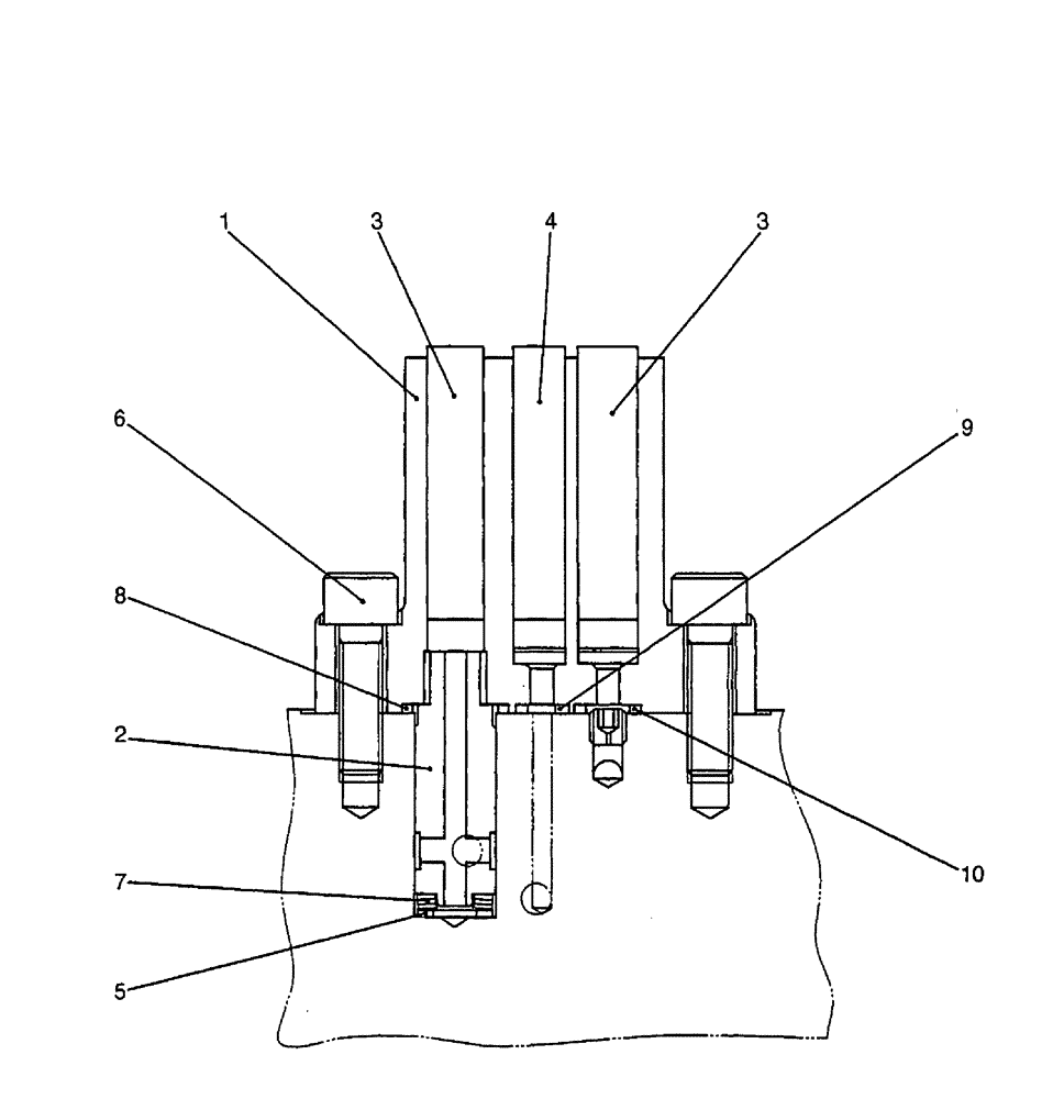 Схема запчастей Case CX50B - (08-029) - PISTON ASSEMBLY ELECTRICAL AND HYDRAULIC COMPONENTS