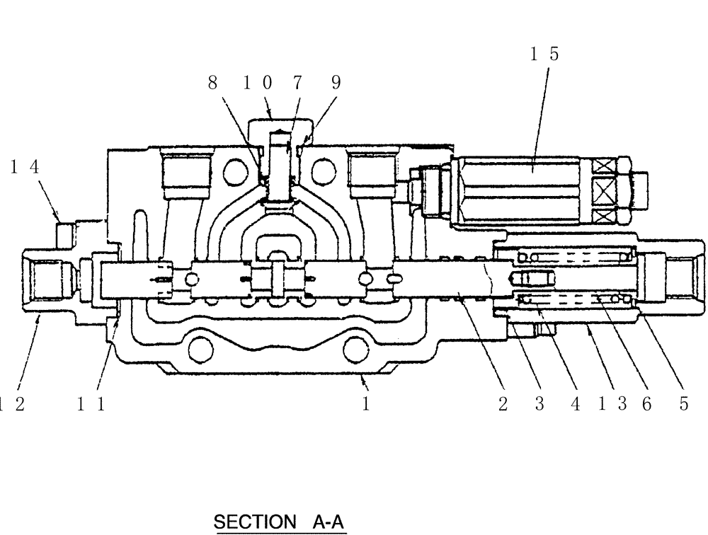 Схема запчастей Case CX36B - (HC002-01[1]) - VALVE ASSEMBLY, CONTROL (DOZER) (35) - HYDRAULIC SYSTEMS