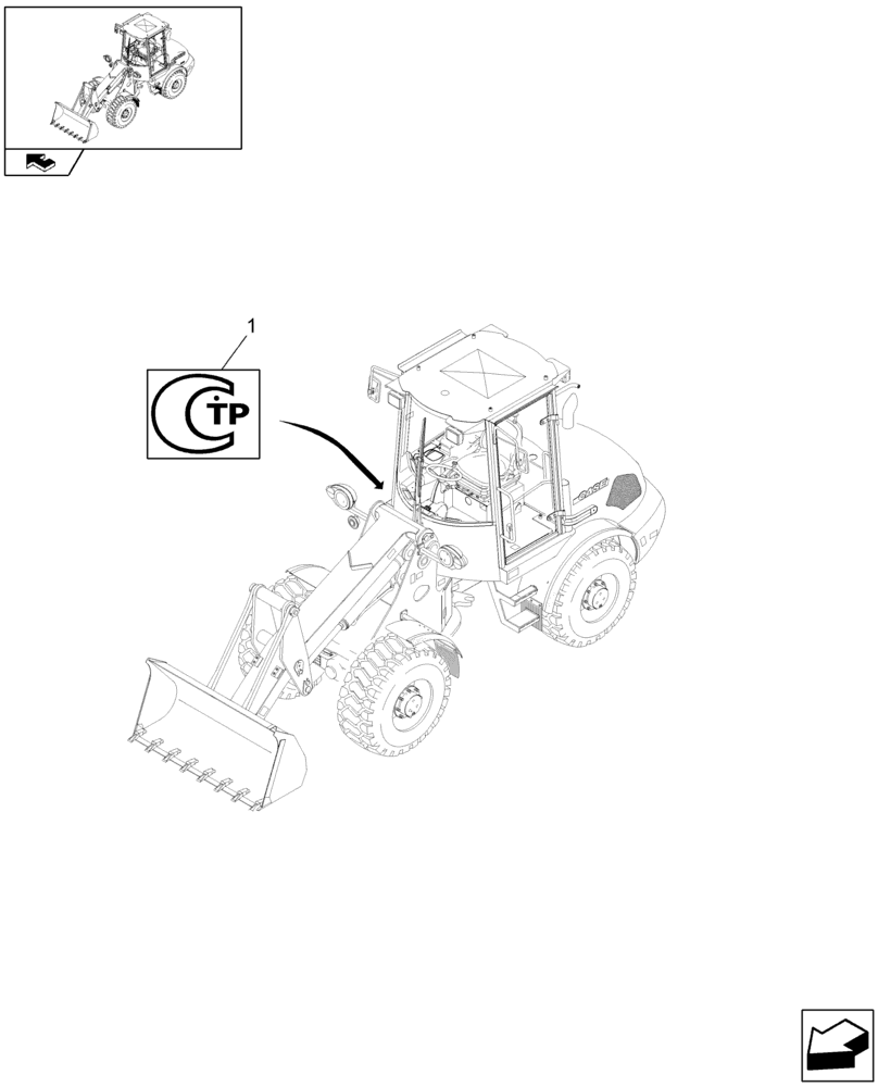 Схема запчастей Case 321E - (631) - RUSSIA APPROVAL (08) - SHEET METAL/DECALS