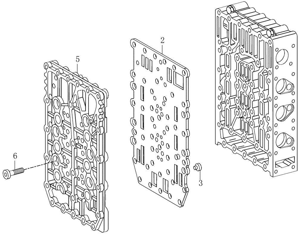 Схема запчастей Case 325 - (1.211/1[20A]) - TRANSMISSION - COMPONENTS - RETARDER OPTION (03) - Converter / Transmission