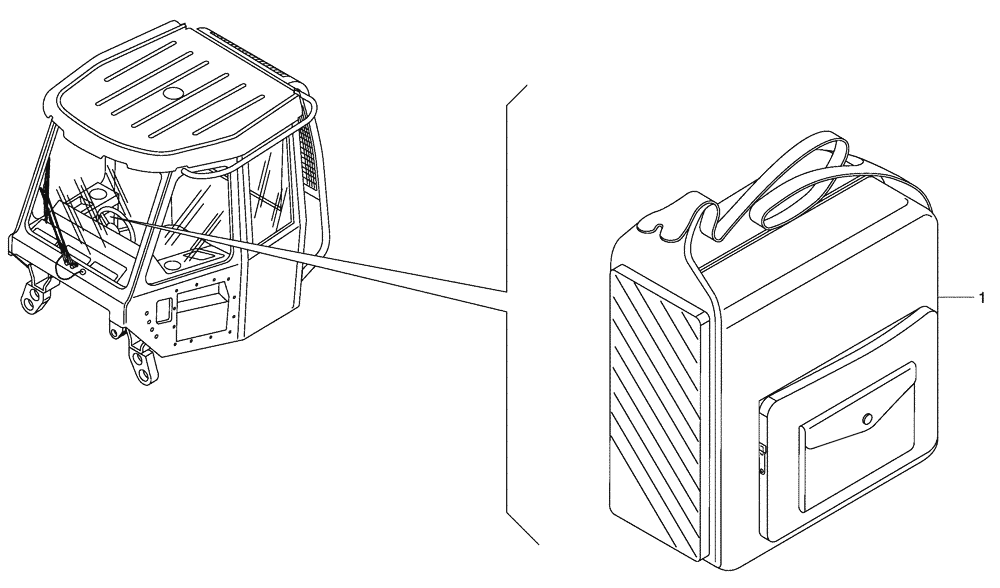 Схема запчастей Case 335 - (67A00001476[001]) - VARIOUS ELECTRICAL EQUIPMENTS (55) - ELECTRICAL SYSTEMS