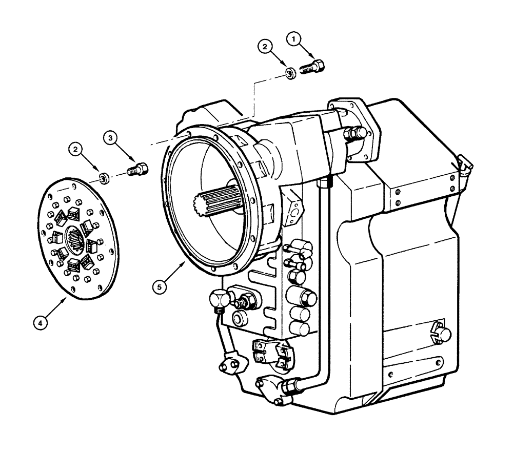 Схема запчастей Case 865 - (06.01[00]) - TRANSMISSION AND COUPLING (06) - POWER TRAIN