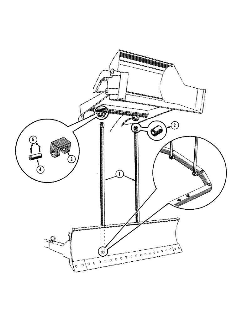 Схема запчастей Case 520 - (146) - TERRALOADR, DOZER (05) - UPPERSTRUCTURE CHASSIS