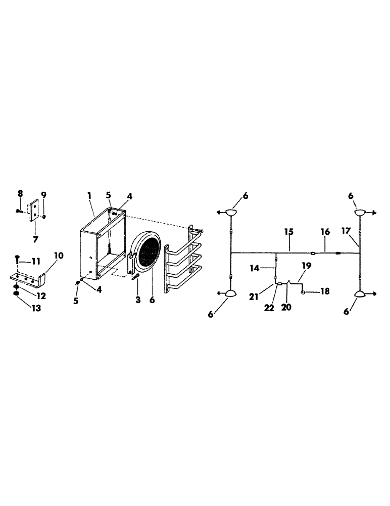 Схема запчастей Case 35YC - (168) - WORKLIGHTS AND GUARDS WITH ELECTRICAL (06) - ELECTRICAL SYSTEMS