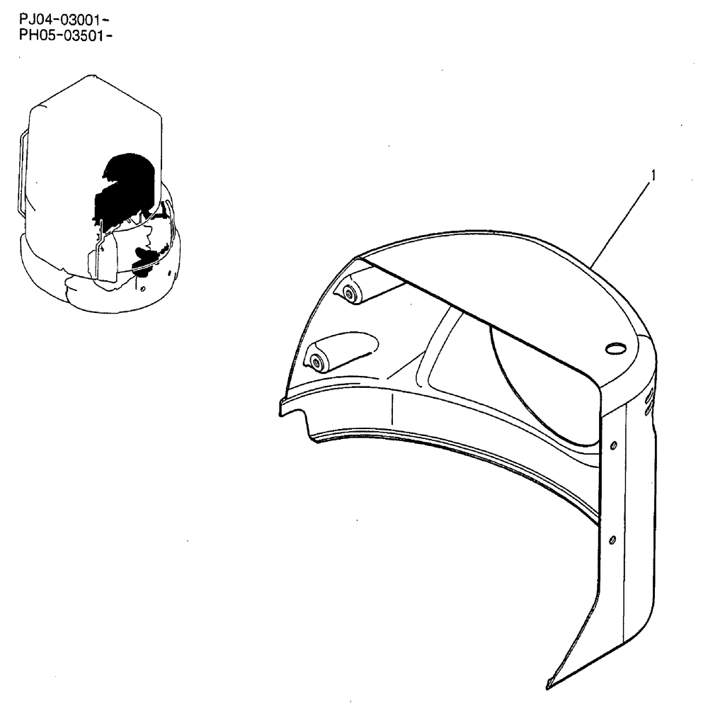 Схема запчастей Case CX50B - (06-021) - CONDITIONER INSTAL OPTIONAL PARTS