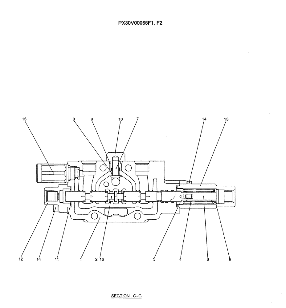 Схема запчастей Case CX36B - (07-008) - VALE ASSY, CONTROL (BOOM SWING) ELECTRICAL AND HYDRAULIC COMPONENTS