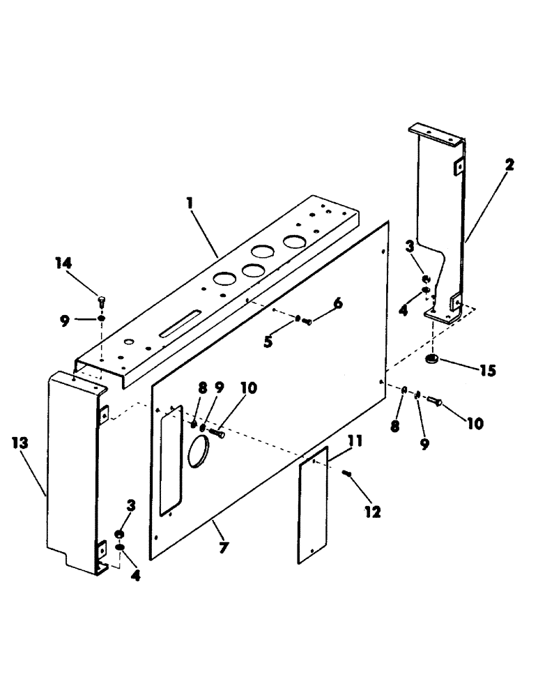 Схема запчастей Case 50 - (141) - INSTRUMENT PANEL AND RELATED PARTS (55) - ELECTRICAL SYSTEMS