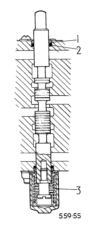 Схема запчастей Case 3400 - (090) - SPOOL BUCKET ROLL (35) - HYDRAULIC SYSTEMS