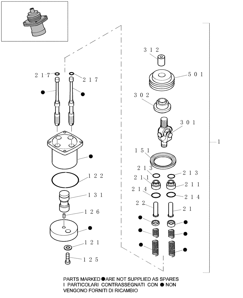 Схема запчастей Case CX16B - (1.070[15]) - MANIPULATOR VALVE ASSY (35) - HYDRAULIC SYSTEMS