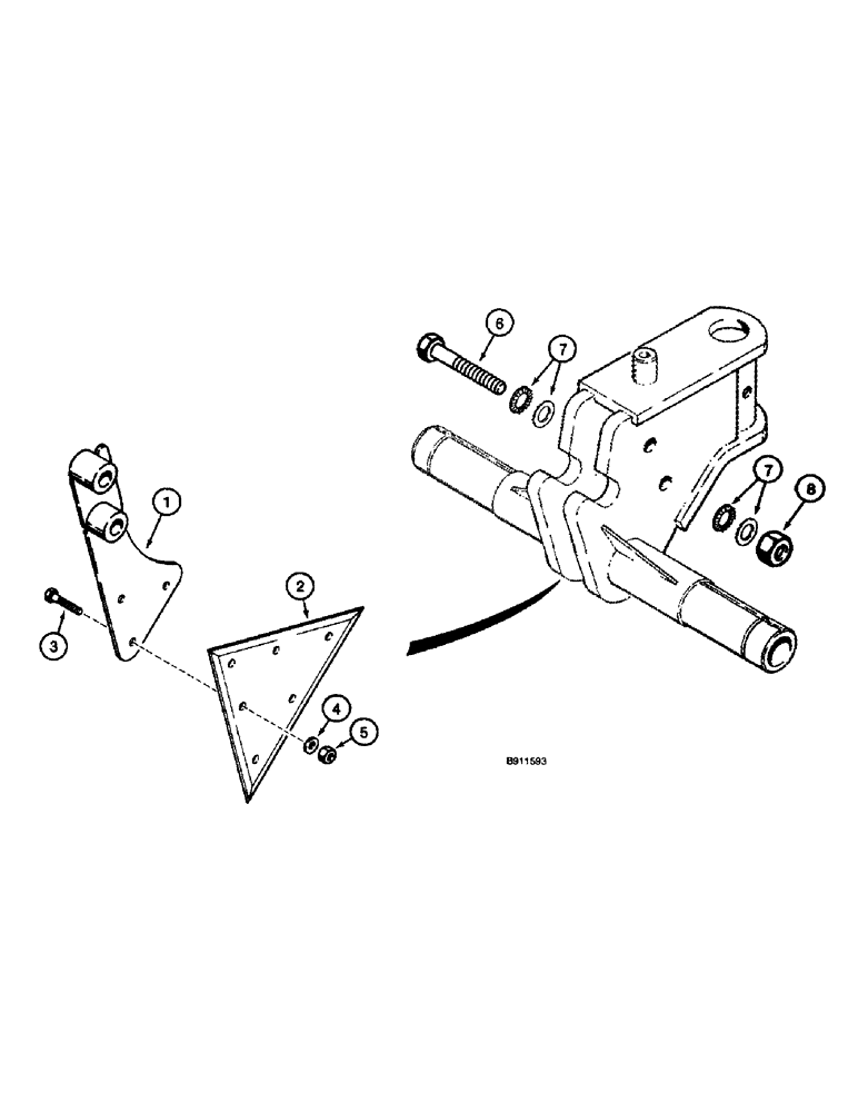 Схема запчастей Case 660 - (9-118) - SOD CUTTER (09) - CHASSIS/ATTACHMENTS