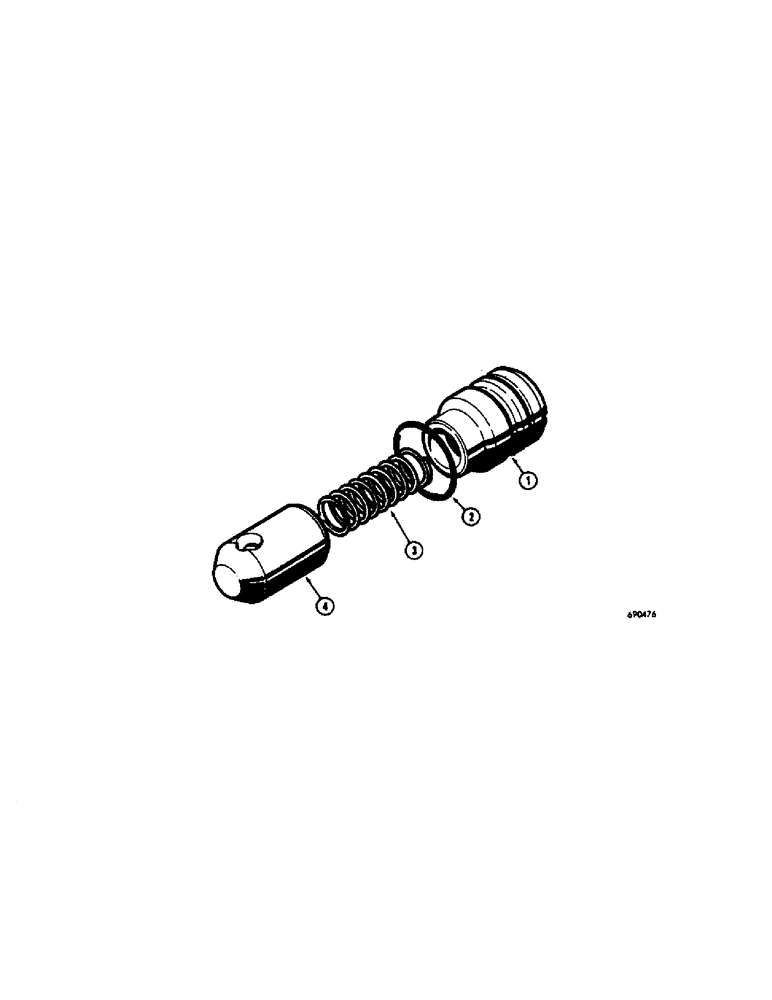 Схема запчастей Case W10E - (260[1]) - CHECK VALVE (08) - HYDRAULICS