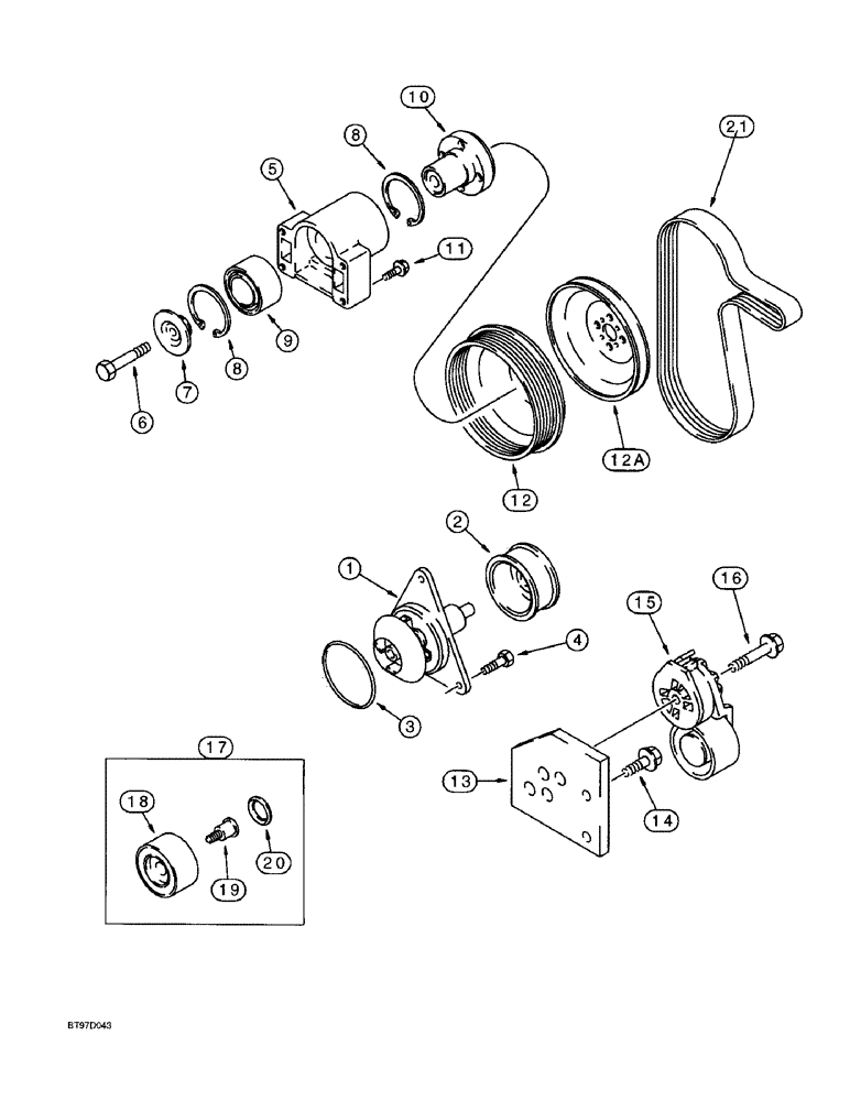 Схема запчастей Case 688 - (1-16) - PICTORIAL INDEX, LUBRICATION LINES (00) - PICTORIAL INDEX