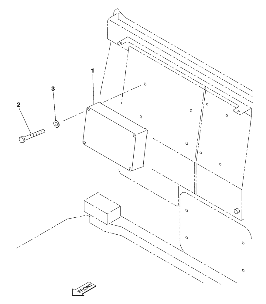 Схема запчастей Case CX700B - (04-05) - ELECTRONIC UNIT, CONTROL (04) - ELECTRICAL SYSTEMS