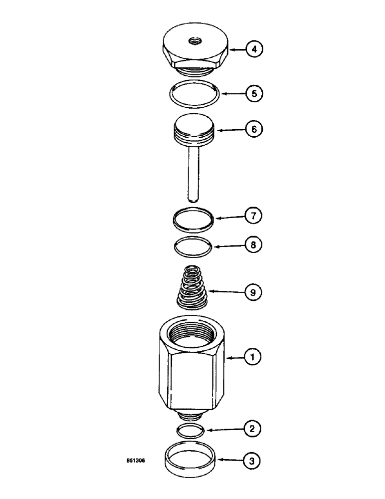 Схема запчастей Case W14 - (443A) - L117120 CLUTCH CUTOUT CYLINDER (07) - BRAKES