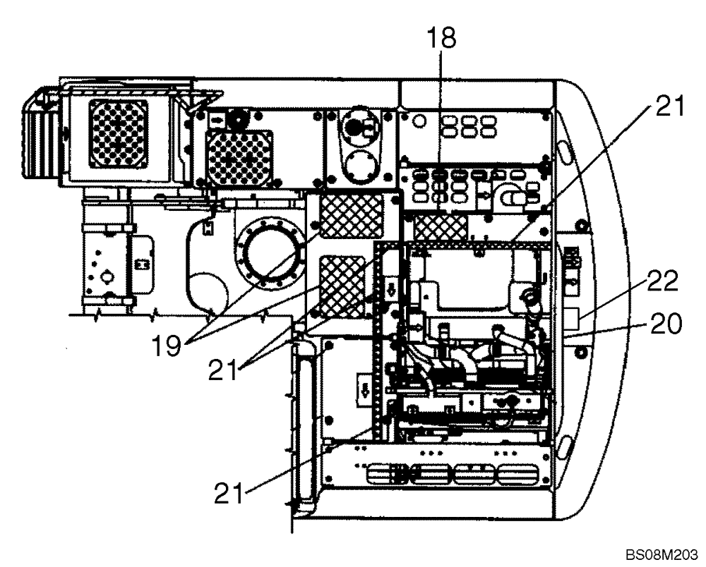 Схема запчастей Case CX160B - (09-47) - DECALS (09) - CHASSIS/ATTACHMENTS