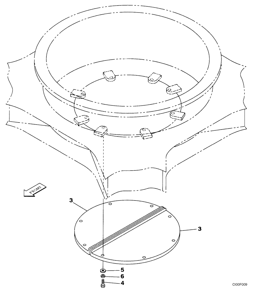 Схема запчастей Case CX130 - (05-03) - UNDERCARRIAGE COVER, LOWER (DAC0713099 - DAC0713101) (11) - TRACKS/STEERING