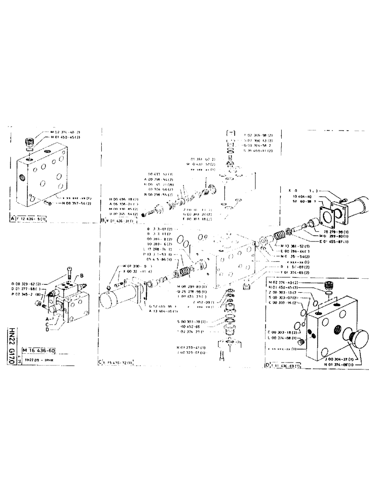 Схема запчастей Case 75P - (122) - NO DESCRIPTION PROVIDED (07) - HYDRAULIC SYSTEM