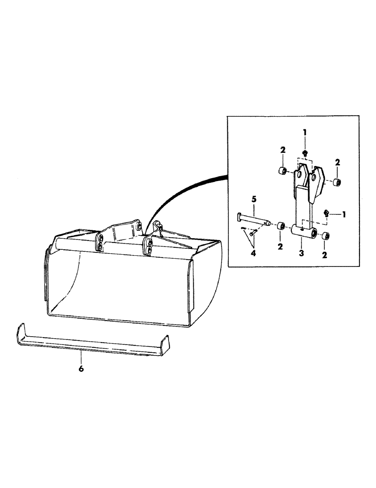 Схема запчастей Case 35EC - (089) - DITCH BUCKET (19) - BUCKETS