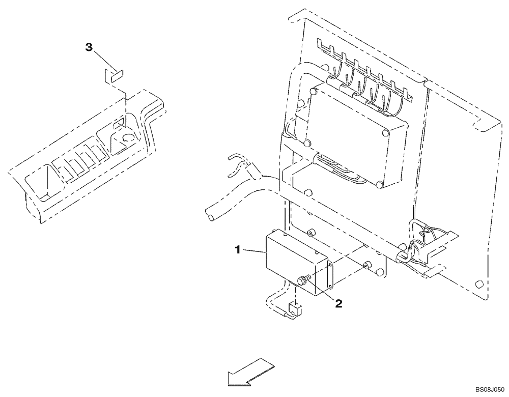 Схема запчастей Case CX800B - (04-02) - ELECTRICAL CIRCUIT - TRANSFORMER (04) - ELECTRICAL SYSTEMS