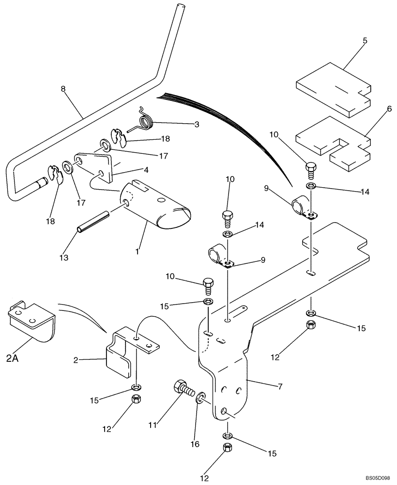 Схема запчастей Case 465 - (09-02) - SUPPORT - LOADER FRAME (09) - CHASSIS