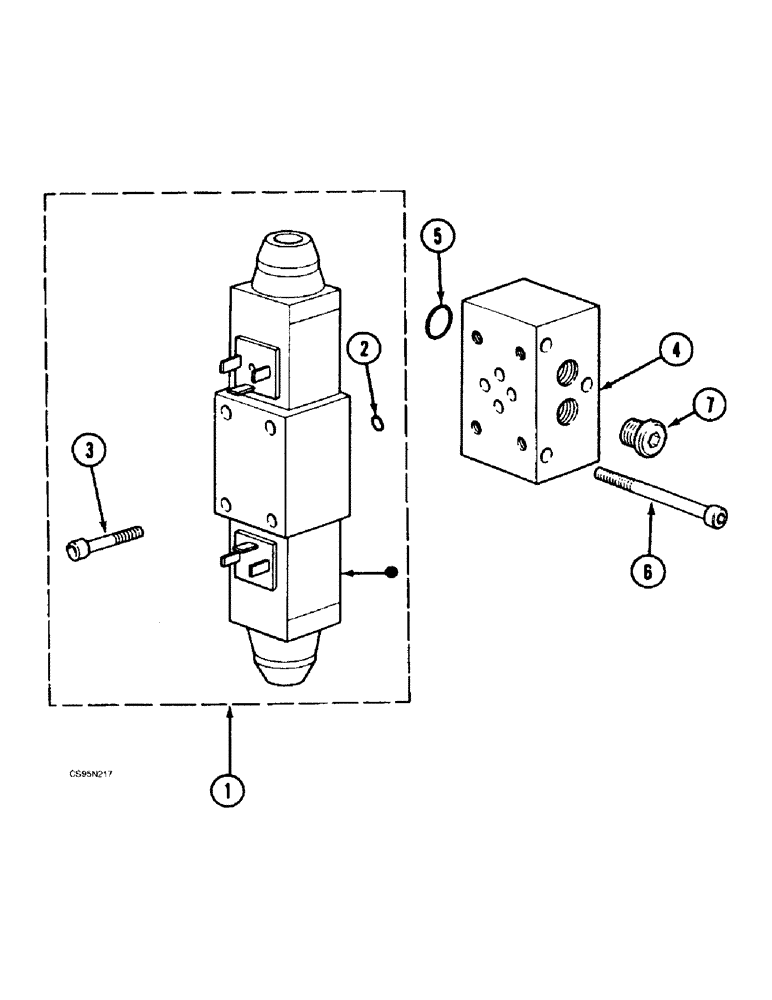 Схема запчастей Case 688BCK - (8E-24) - SELECTOR, 688B CK (120301-) (07) - HYDRAULIC SYSTEM