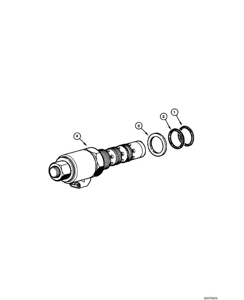 Схема запчастей Case 845 DHP - (06.18[00]) - TRANSMISSION - SOLENOID VALVE (06) - POWER TRAIN