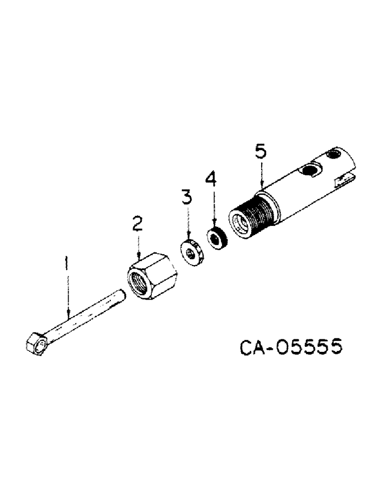 Схема запчастей Case 4150 - (10-12) - HYDRAULICS, POWER ASSIST CYLINDER (07) - HYDRAULICS