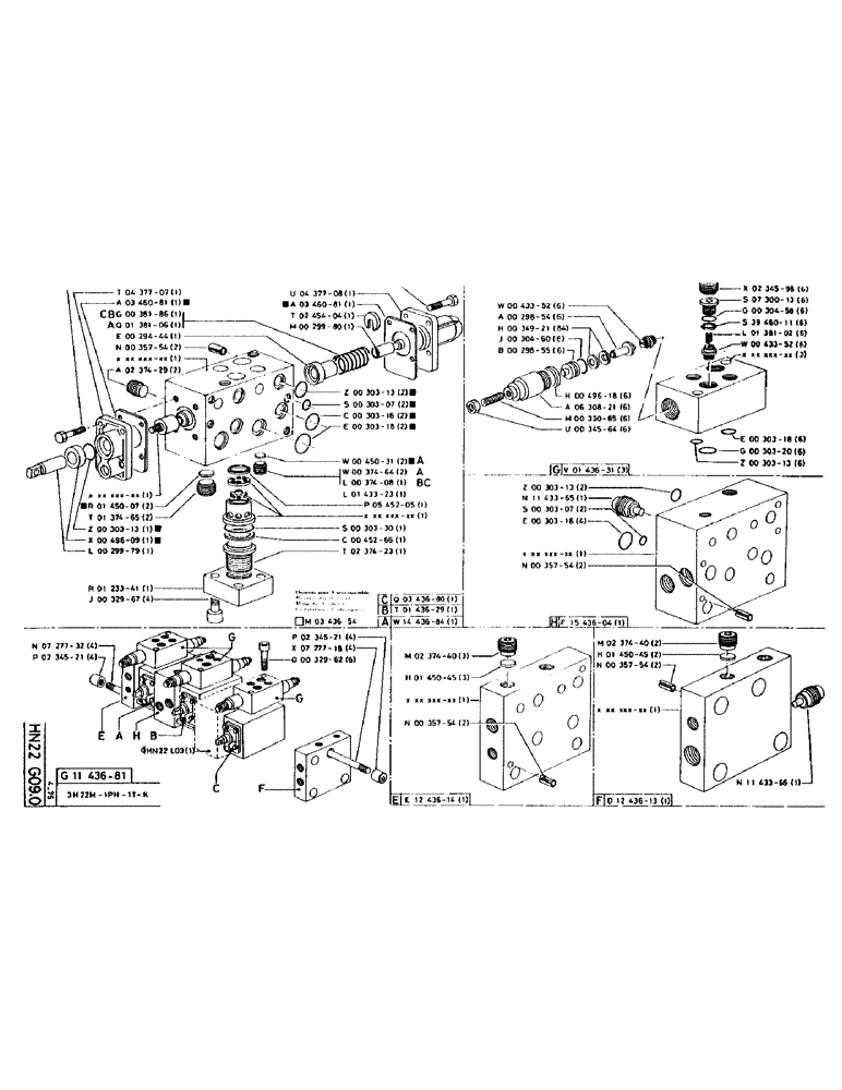 Схема запчастей Case 90CL - (116) - No Description Provided (07) - HYDRAULIC SYSTEM