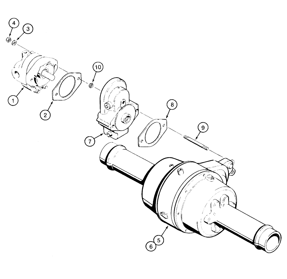 Схема запчастей Case TF300B - (06-10) - TRANSMISSION ASSY (06) - POWER TRAIN