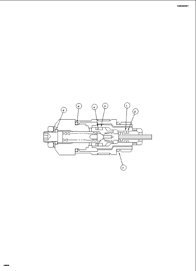 Схема запчастей Case 9020 - (8-080) - 155745A1 RELIEF VALVE (08) - HYDRAULICS