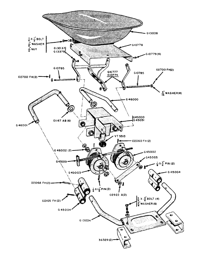 Схема запчастей Case 320 - (110) - EASY RIDE SEAT (09) - CHASSIS/ATTACHMENTS