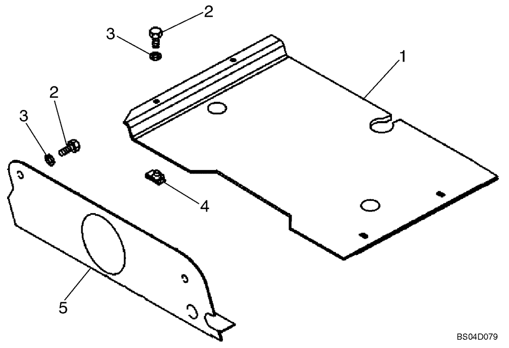 Схема запчастей Case 435 - (09-09) - PLATES, FLOOR (09) - CHASSIS