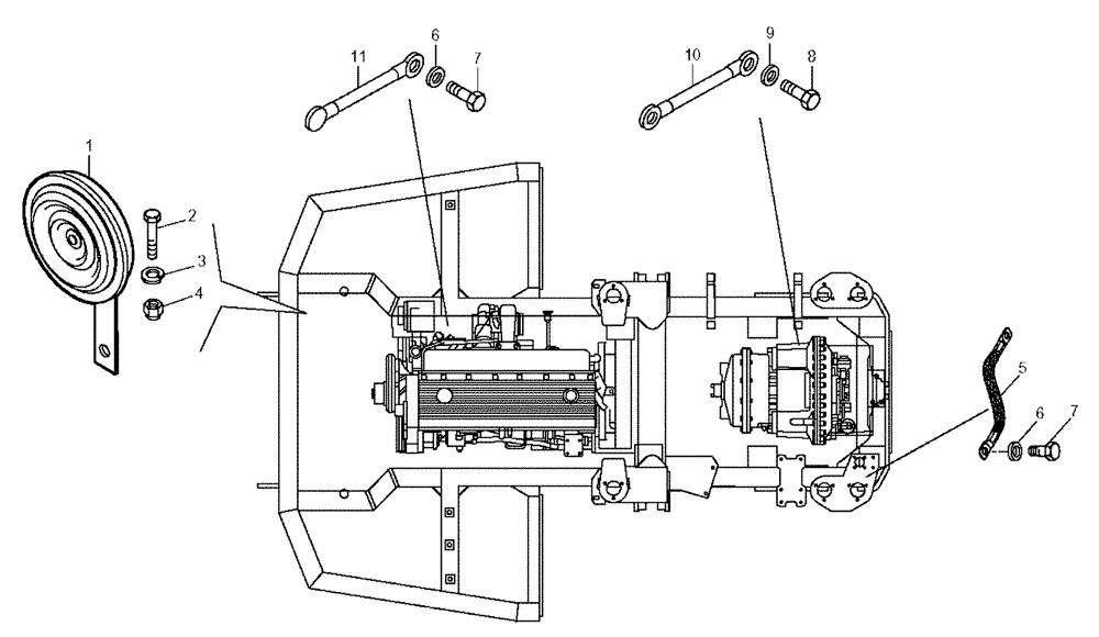 Схема запчастей Case 330 - (67A01031122[01]) - VARIOUS ELECTRICAL EQUIPMENTS (13) - Electrical System / Decals