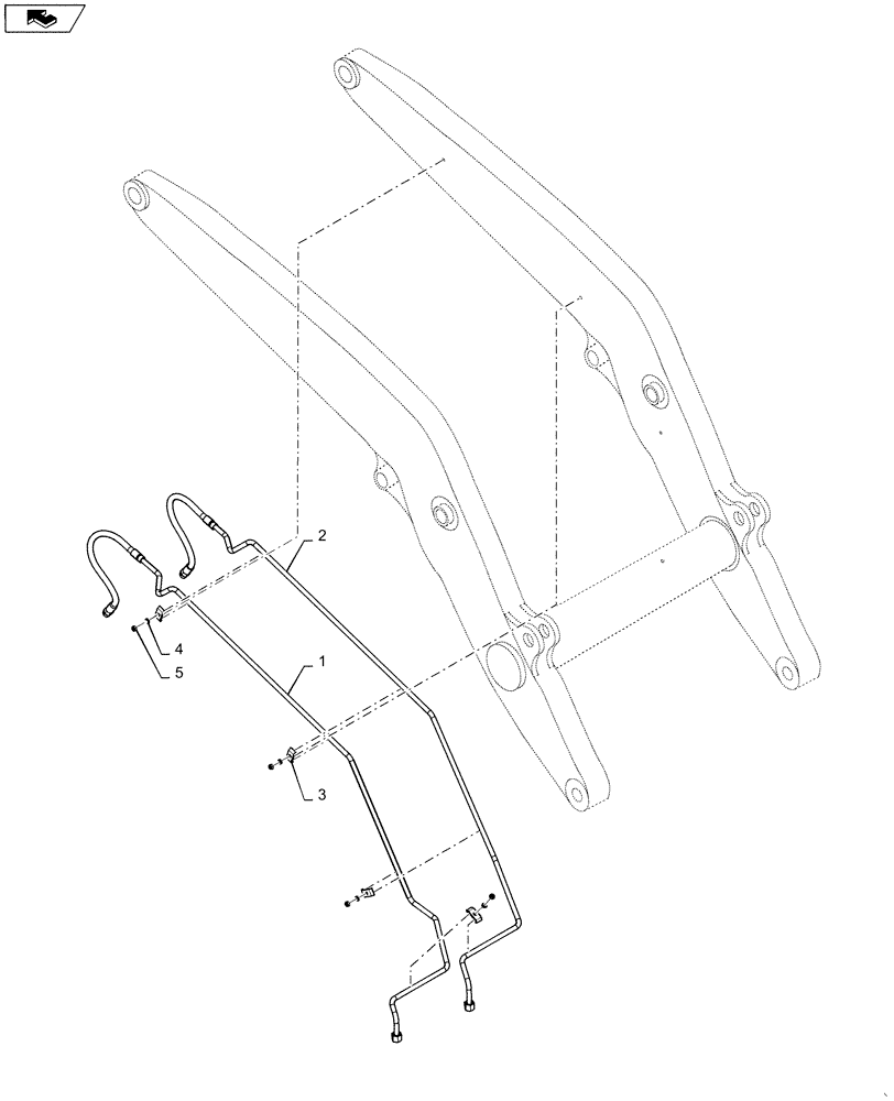 Схема запчастей Case 580SN WT - (35.701.01[01]) - HYDRAULICS - LOADER 4 IN 1 (35) - HYDRAULIC SYSTEMS