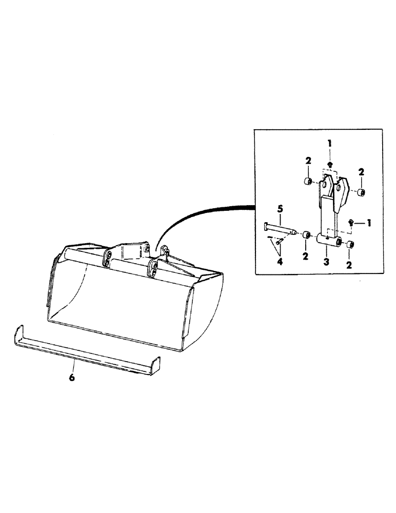 Схема запчастей Case 40EC - (097) - DITCH BUCKET (19) - BUCKETS