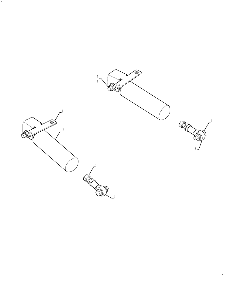 Схема запчастей Case SR220 - (29.200.AI[02]) - DAMPENING CONTROL (SR200 - TV380) (29) - HYDROSTATIC DRIVE