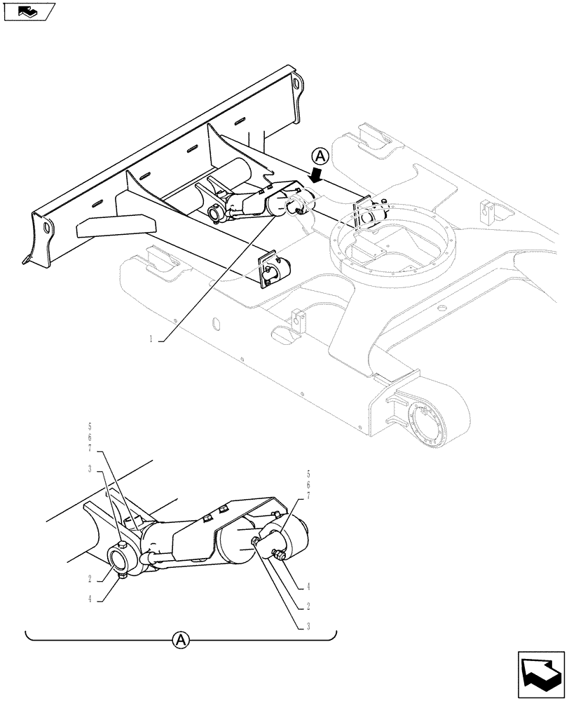 Схема запчастей Case CX27B ASN - (35.702.08) - CYLINDER INSTALL (35) - HYDRAULIC SYSTEMS